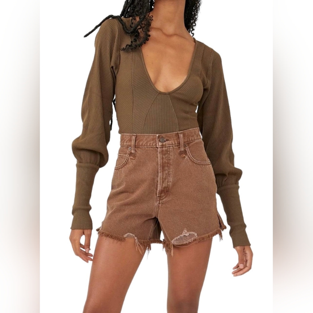 Free People Makai Cut Off Jean Short‎